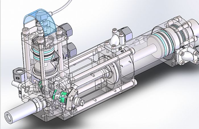 Cabezales para mezcla de poliuretano - Krauss Maffei, Frimo, 