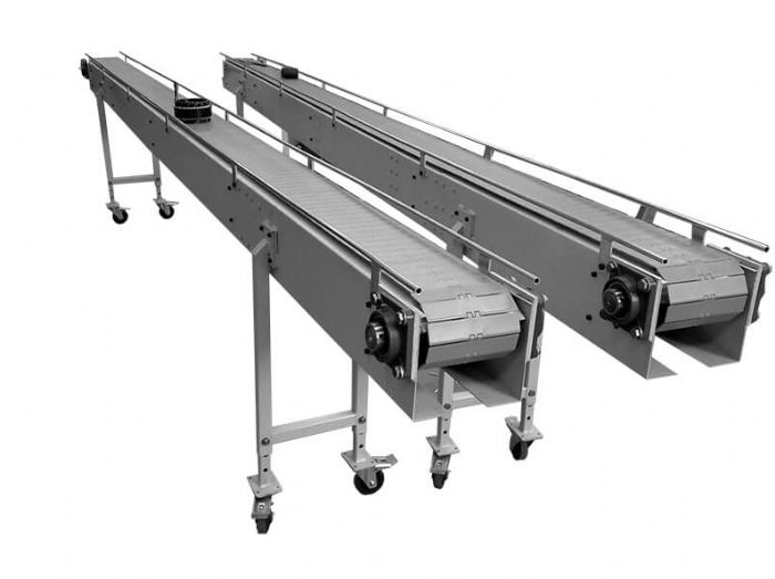 Transportadores de cadena flap top - CONVEYOR SYSTEMS