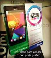 Base para celular con porta grafico