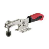 Abrazaderas de palanca de acción horizontal de acero inoxidable, con base de montaje horizontal