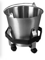 Cubeta cap. 12 Lts con porta cubeta de patada  - Innova Medic 