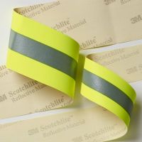 cinta de tela reflejante