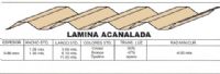 LAMINAS ACANALADAS - 