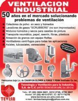 COLECTORES DE POLVO EN HUMEDO - TECNOLOGIA Y VENTILACION PARA LA INDUSTRIA