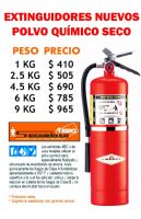 EXTINGUIDORES NUEVOS POLVO QUÍMICO SECO - AMEREX