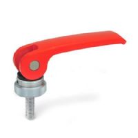  Manijas de sujeción con leva excéntrica Con espárragos roscados