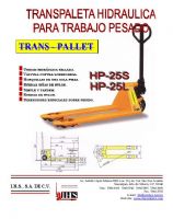 PATIN HIDRAULICO - TRANS PALLET