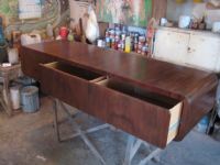 Cajonera empotrada a muro.