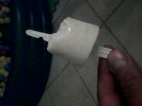 Palito hecho de plástico para fabricar paletas de hielo, caramelo o chocolate