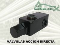 VALVULAS DE ACCION DIRECTA (DE ALIVIO)