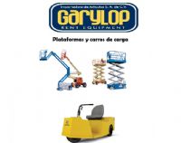 Plataformas articuladas y de Tijera  - Varias Marcas 