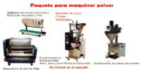 Paquetes para Maquinar polvos
