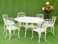 Bancas para jardin y Juegos de jardin - Juego de Jardin estilo Rosalia