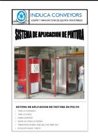 CABINAS DE PINTURA - INDUCA CONVEYORS