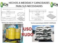 TARIMAS PARA COSTALES Y TAMBOS - ECOPRO