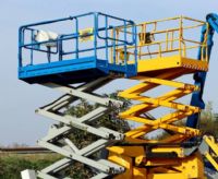 RENTA DE PLATAFORMAS DE ELEVACION TIPO TIJERA ELECTRICAS VARIAS MARCAS