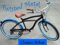 Bicicleta Retro Modelo Twisted Metal Estilo Schwinn - Classic Bikes