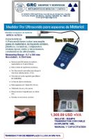 MEDIDOR DE ESPESOR POR ULTRASONIDO  - MITECH 