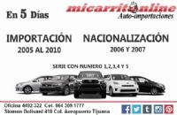  Auto-importaciones - 