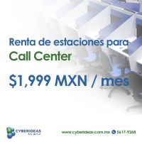 Renta de Estaciones para operación propia desde $1,999 MXN / mes.  - Cyberideas