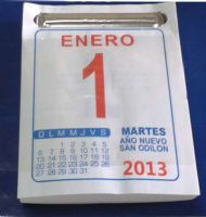 CALENDARIO EXFOLIADOR - CALENDARIOS JALOMO