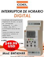 INTERRUPTOR DE HORARIO DIGITAL