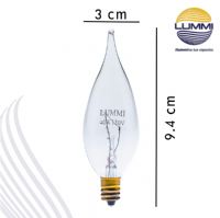 Foco Vela Punta Curva 40w (ca1040) - LUMMI