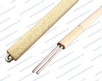 Aislador ovalado Tipo Cerámico.