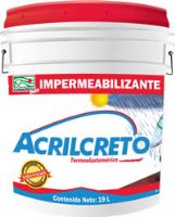IMPERMEABILIZANTES ACRILICOS CUBETAS DE 19 LITROS - CURACRETO