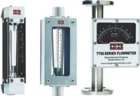 Indicador de flujo tipo rotametro