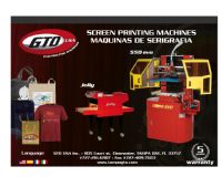 GTO MAQUINA SERIGRAFICA- 550 EVO - GTO USA