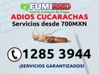 FUMIGACION DE CUCARACHAS - 